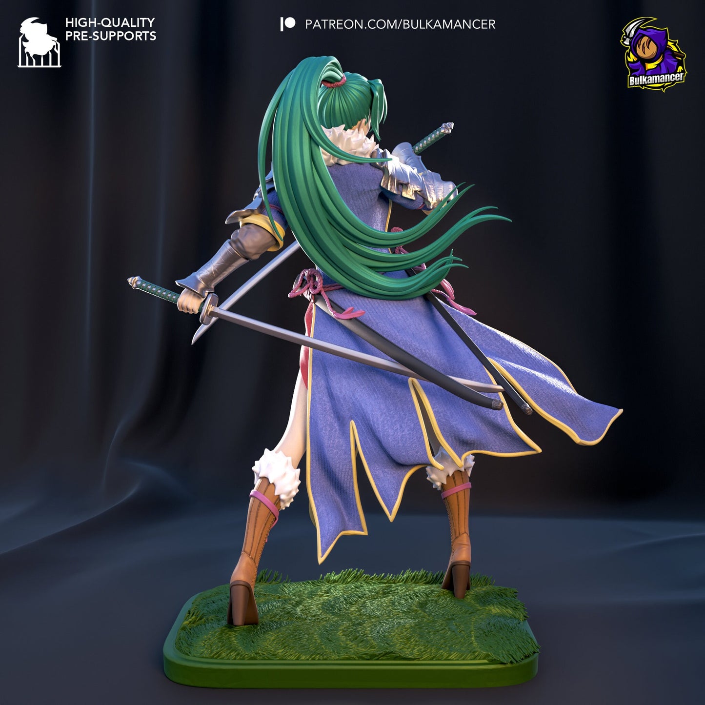 Lyndis - Fire Emblem | 3D Printed Resin | SOME ASSEMBLY REQUIRED
