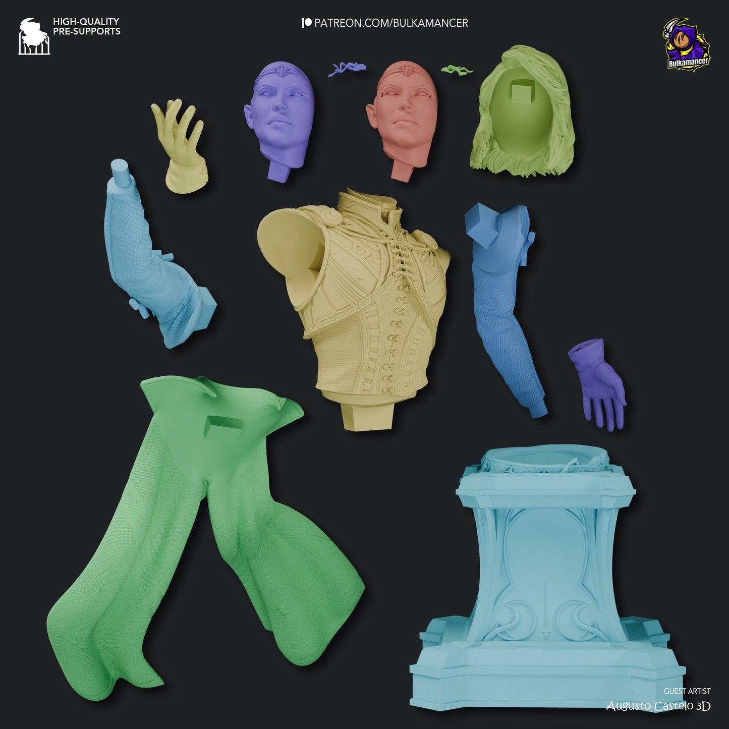 Isobel - Baldur's Gate 3 Bust | SOME ASSEMBLY REQUIRED