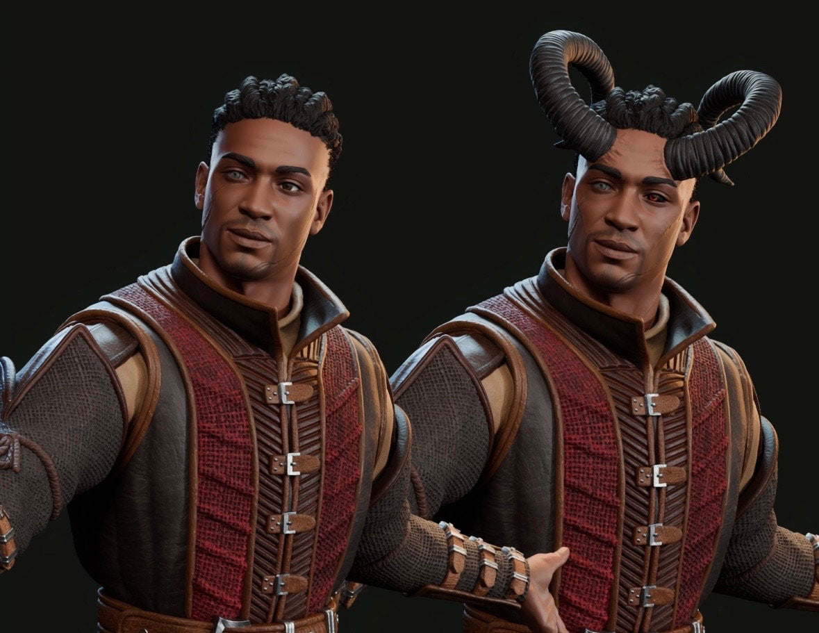 Wyll Baldur's Gate 3 Bust | SOME ASSEMBLY REQUIRED