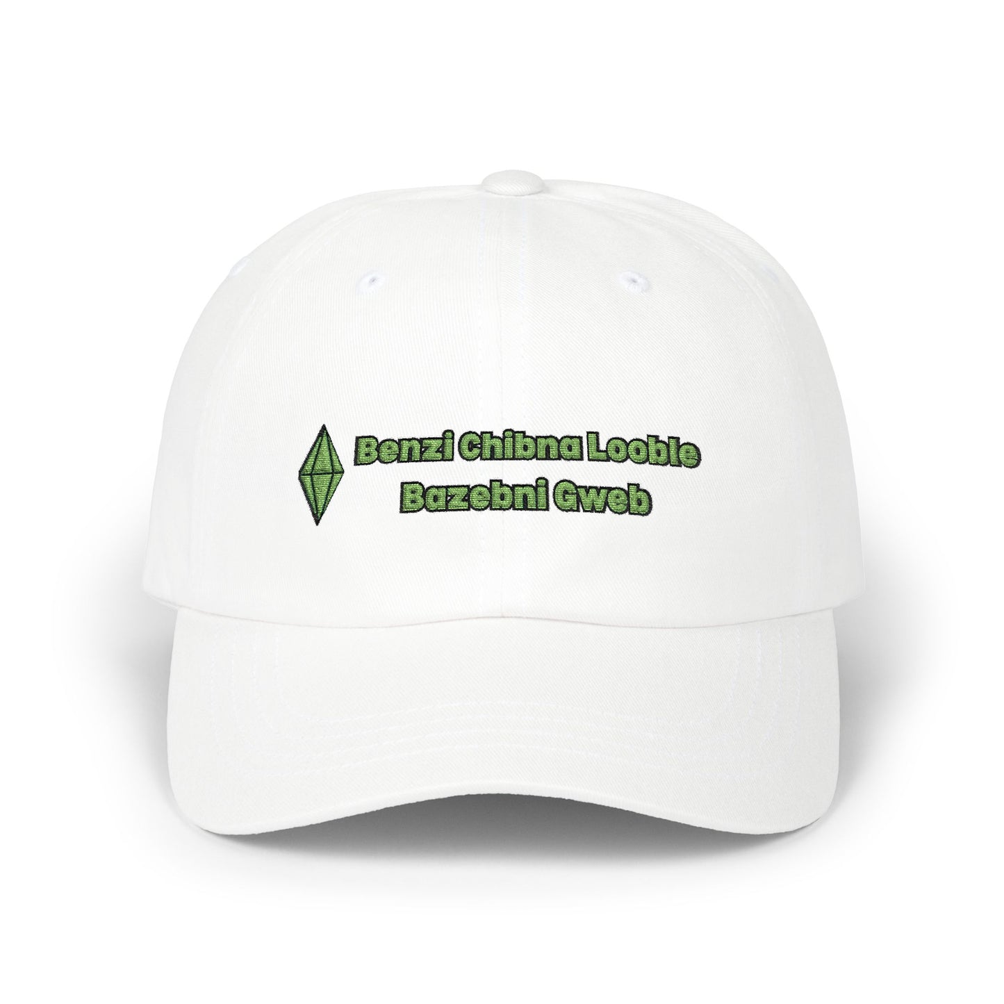 Simlish Phrase Classic Cap | "Nothing is Impossible if you Believe" in Simlish Hat