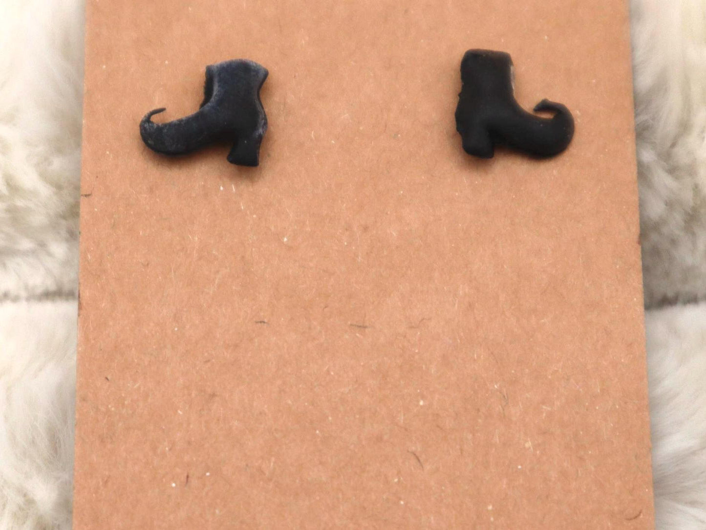 Witch’s Shoes Stud Earrings