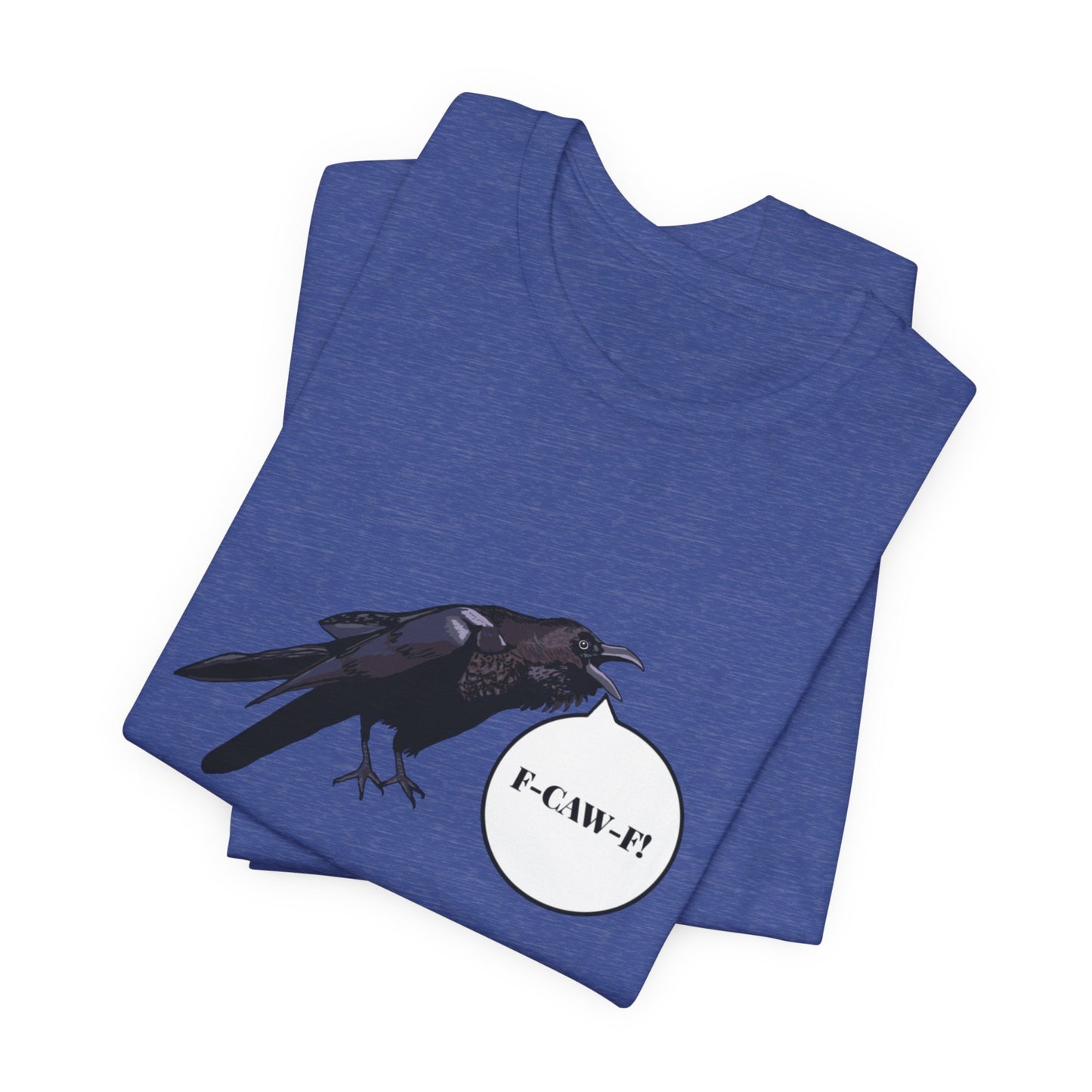 Raven “F-CAWF” Unisex Jersey Short Sleeve Tee