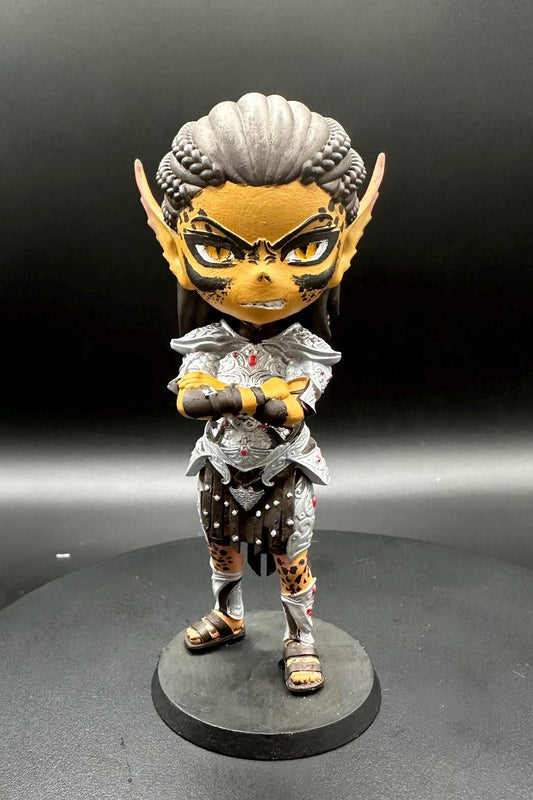 Baldur's Gate 3 Assembled Laezel Statuette 102mm