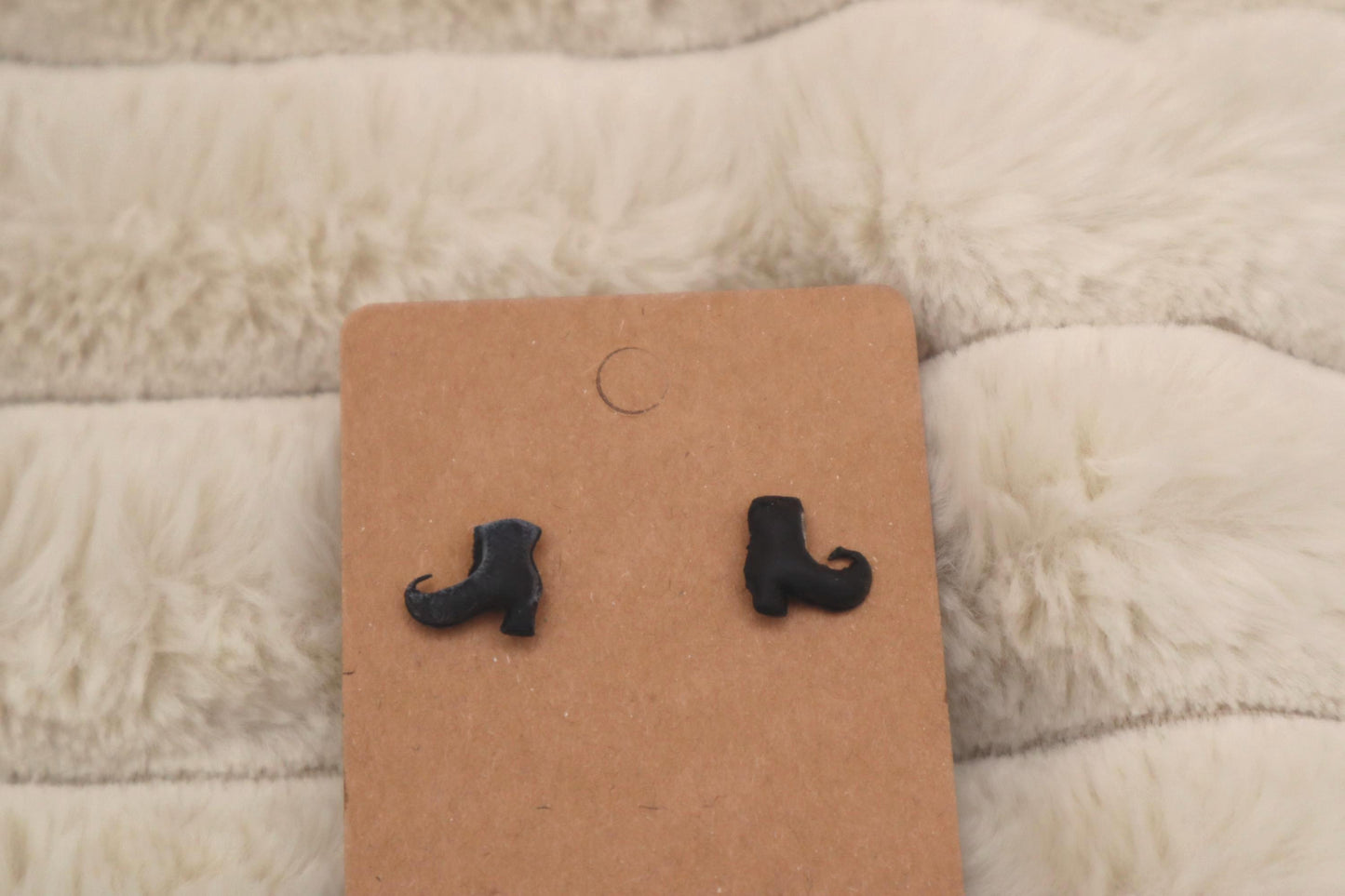 Witch’s Shoes Stud Earrings
