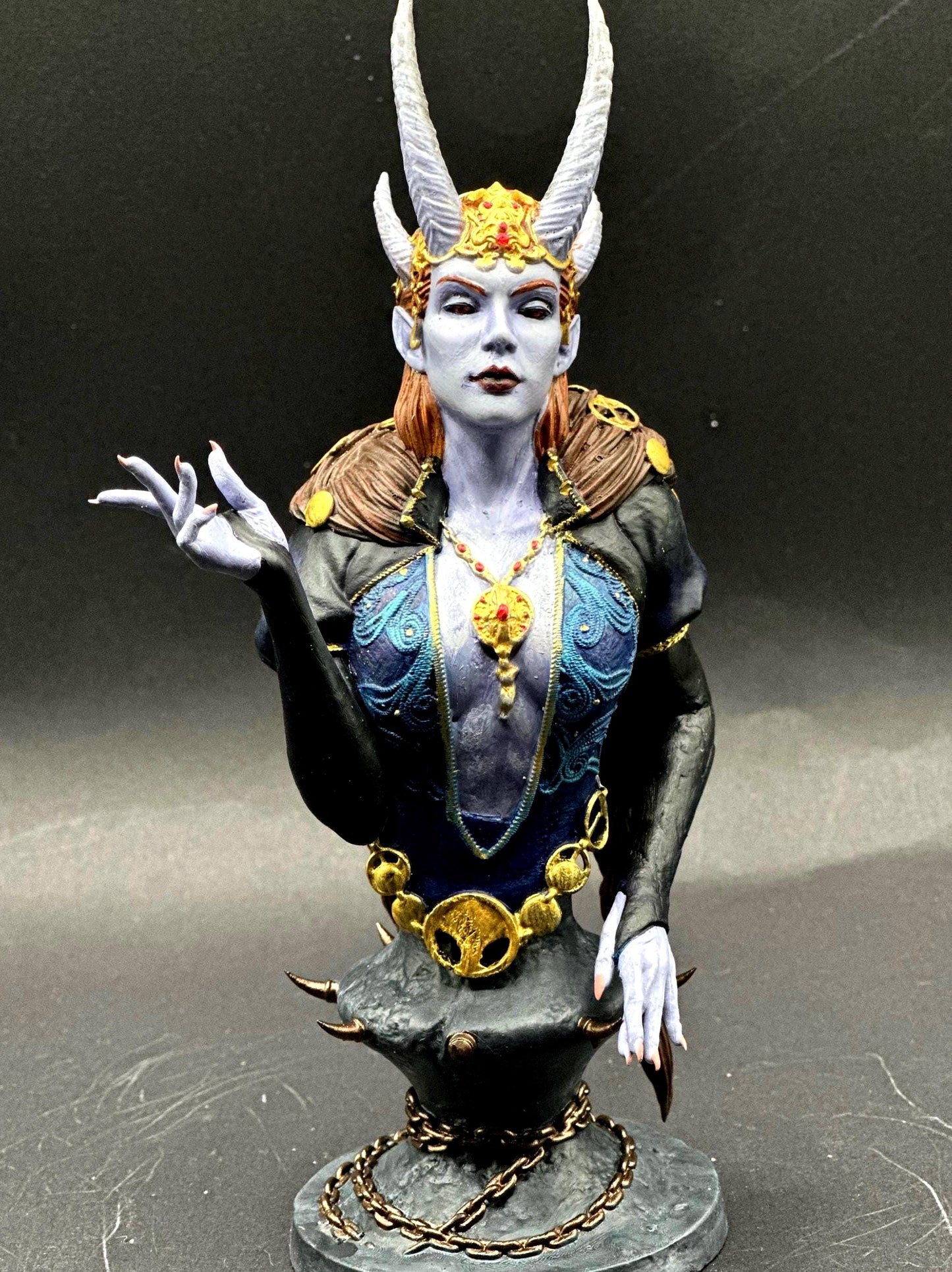 Mizora Bust – Baldur’s Gate 3 | Premium 3D Printed Resin Figure